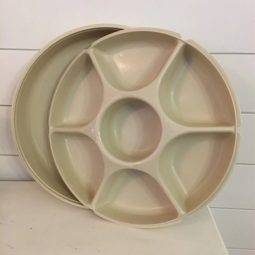 Vintage Tupperware party tray Carrier